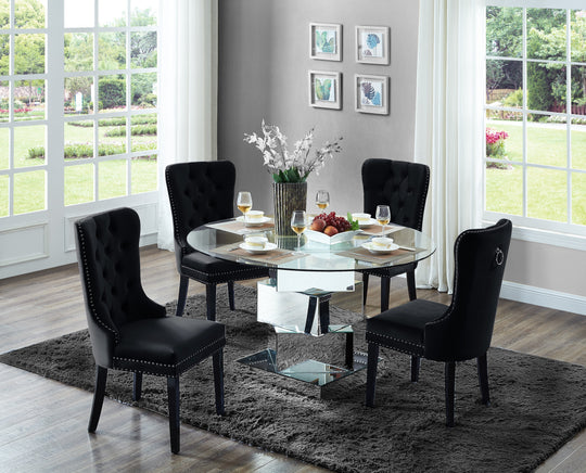 Haven Chrome Dining Table - Furniture Depot (7679015616760)