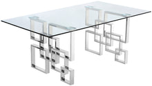 Load image into Gallery viewer, Alexis Chrome Dining Table - Furniture Depot (7679015846136)