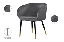 Load image into Gallery viewer, Louise Velvet Dining Chair - Furniture Depot