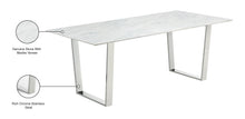 Load image into Gallery viewer, Carlton Chrome Dining Table - Furniture Depot