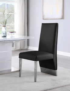 Porsha Faux Leather Dining Chair - Furniture Depot