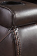 Warnerton PWR Recliner/ADJ Headrest chair - Chocolate - Furniture Depot (6217032794285)