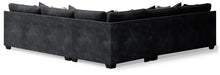 Load image into Gallery viewer, Lavernett Charcoal Left Arm Facing Sofa 3 Pc Sectional