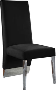 Porsha Velvet Dining Chair - Furniture Depot