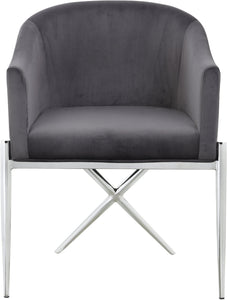 Xavier Velvet Dining Chair - Furniture Depot