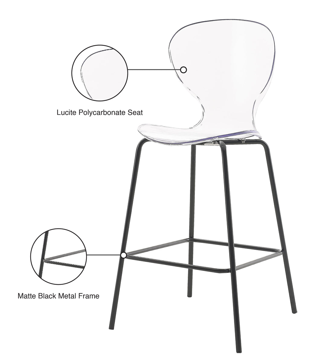 Clarion Stool - Furniture Depot