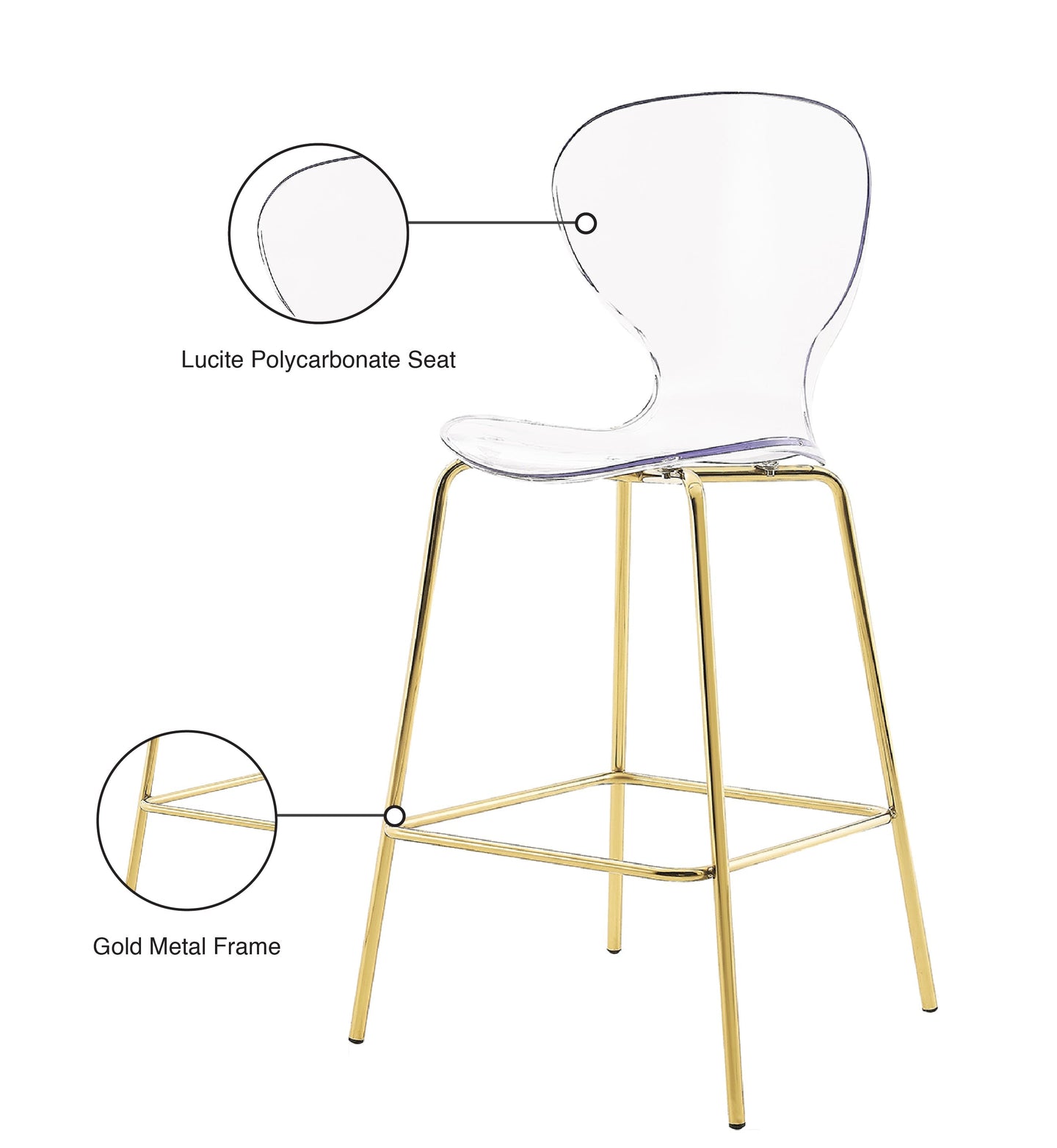 Clarion Stool - Furniture Depot