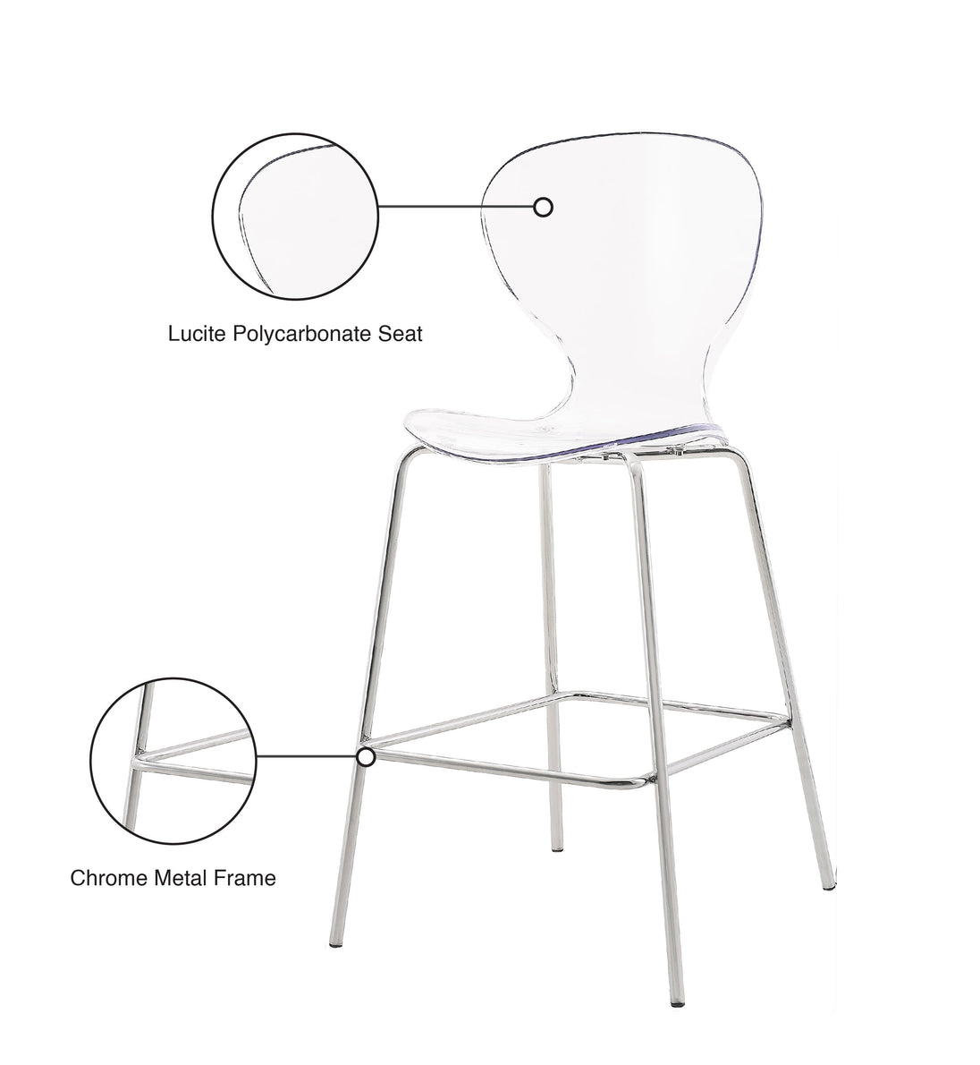 Clarion Stool - Furniture Depot