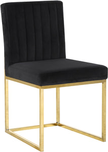 Giselle Velvet Dining Chair - Furniture Depot