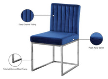 Load image into Gallery viewer, Giselle Velvet Dining Chair - Furniture Depot