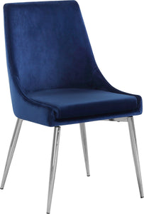 Karina Velvet Dining Chair - Furniture Depot