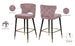 Kelly Velvet Stool - Furniture Depot