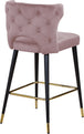 Kelly Velvet Stool - Furniture Depot