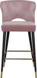 Kelly Velvet Stool - Furniture Depot