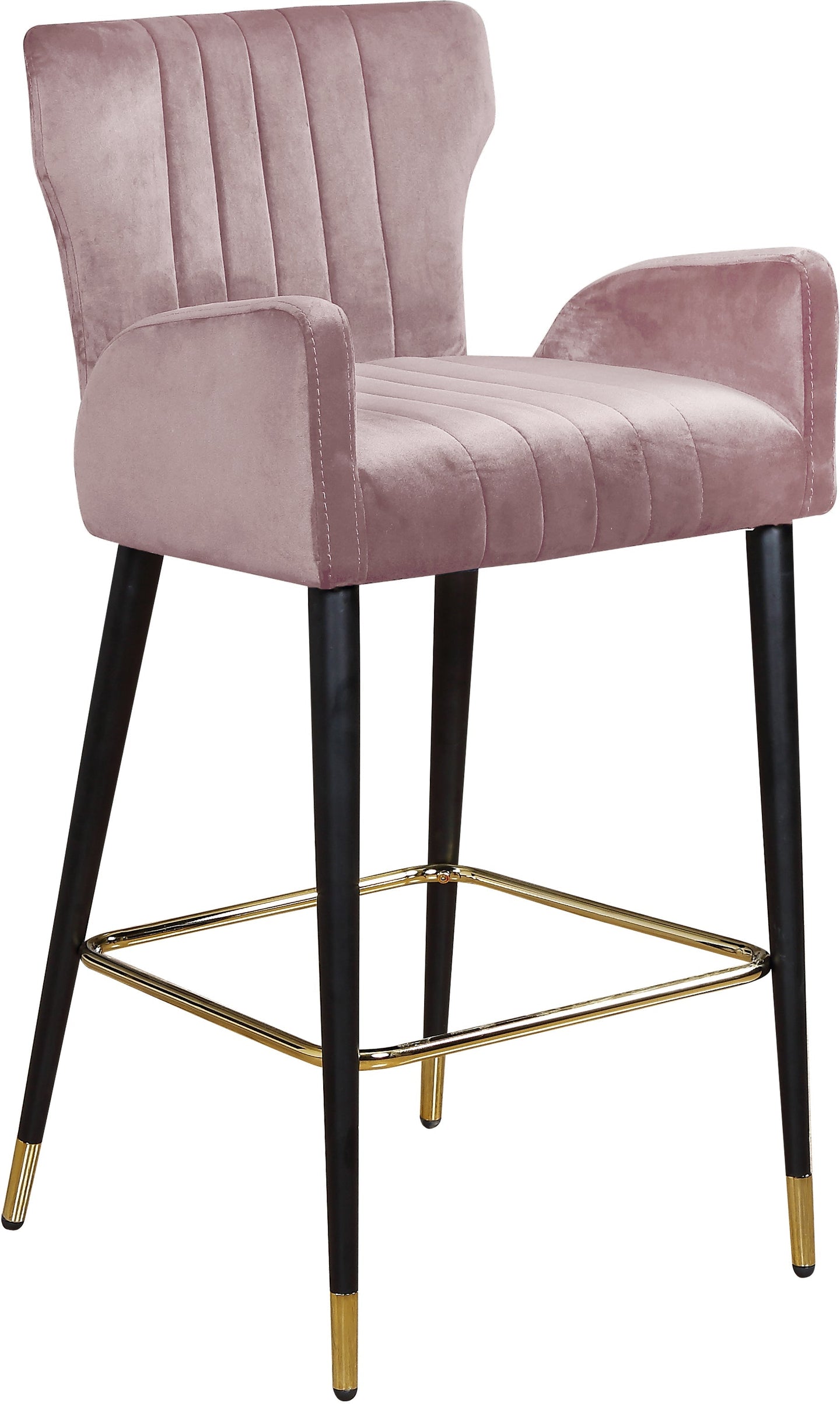 Luxe Velvet Stool - Furniture Depot