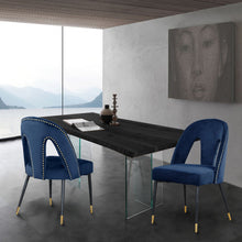 Load image into Gallery viewer, Akoya Velvet Dining Chair - Furniture Depot