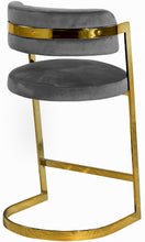 Load image into Gallery viewer, Stephanie Velvet Stool - Furniture Depot