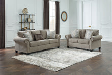 Load image into Gallery viewer, Shewsbury Pewter 2 Pc. Sofa, Loveseat
