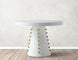 Scarpa White Dining Table - Sterling House Interiors (7679017222392)