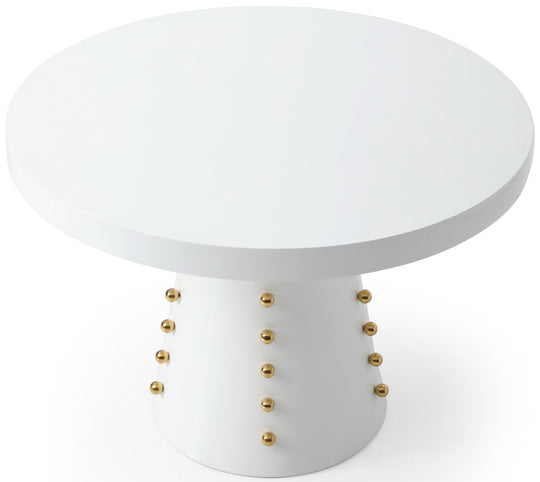 Scarpa White Dining Table - Sterling House Interiors (7679017222392)