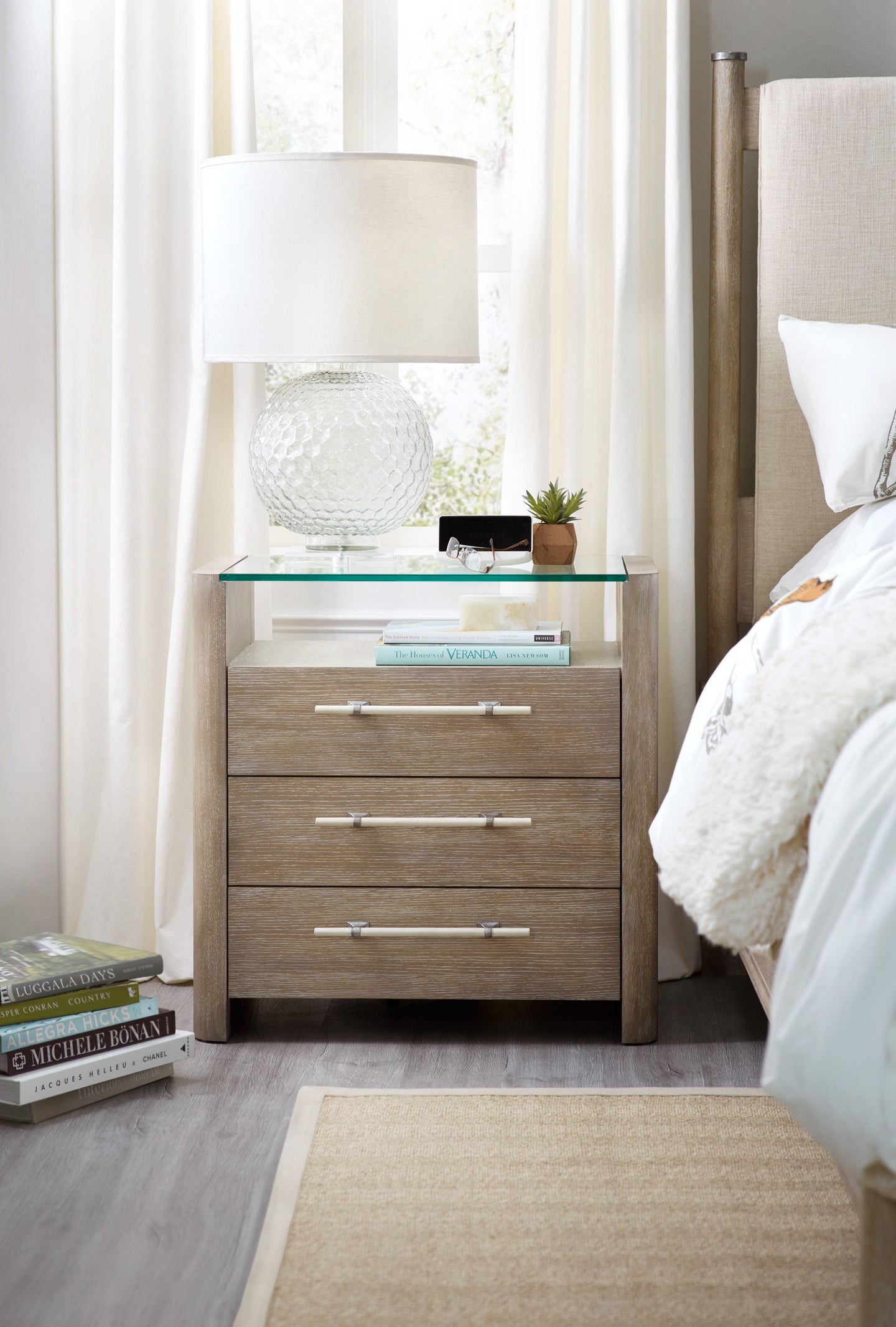 Affinity 3 Drawer Nightstand