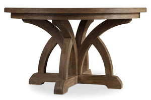 Corsica Round Dining Table With 1-18