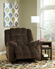 Ludden Rocker Recliner Chair - Cocoa - Furniture Depot (6218590322861)