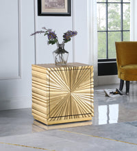 Load image into Gallery viewer, Golda Gold Side Table - Furniture Depot (7679017517304)