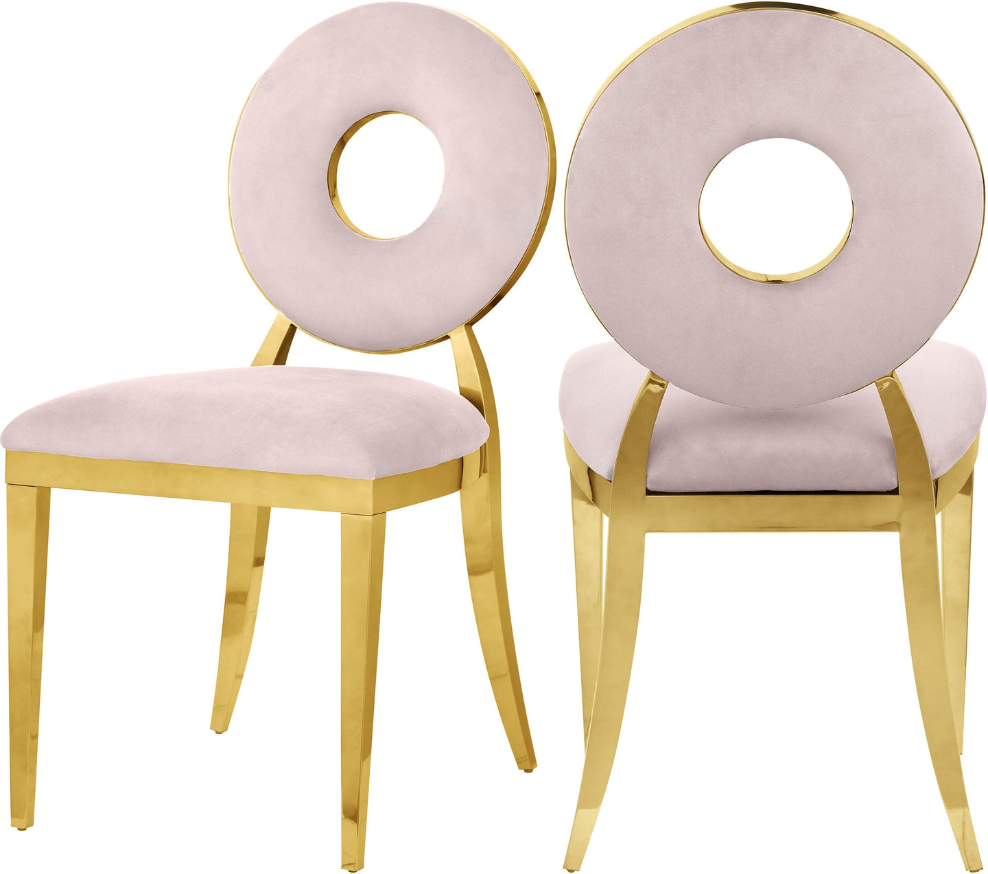 Carousel Velvet Dining Chair - Furniture Depot