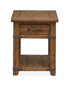 Chesterfield Rectangular End Table