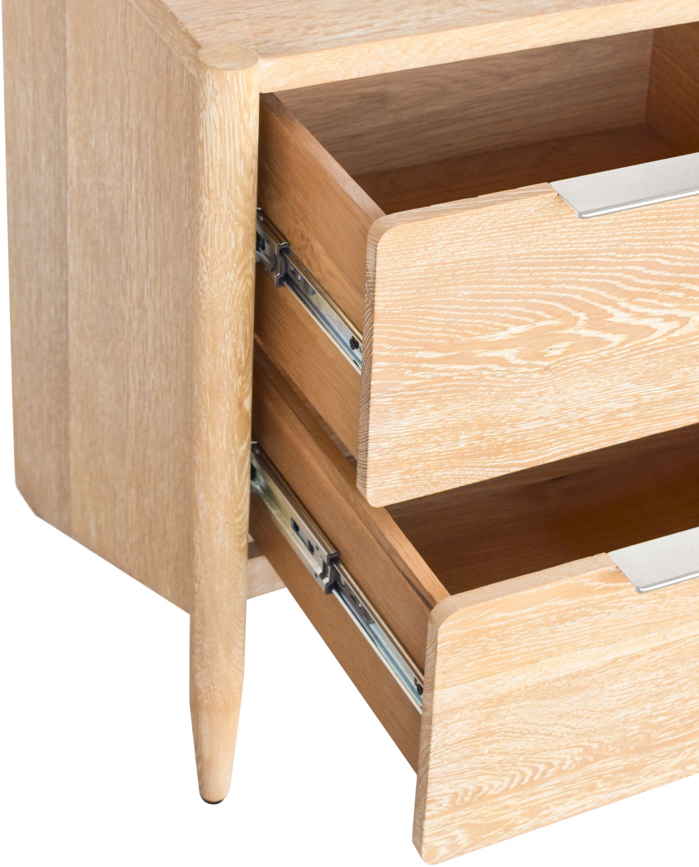 Oakwood White Oak Night Stand - Furniture Depot