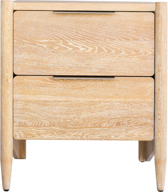 Oakwood White Oak Night Stand - Furniture Depot