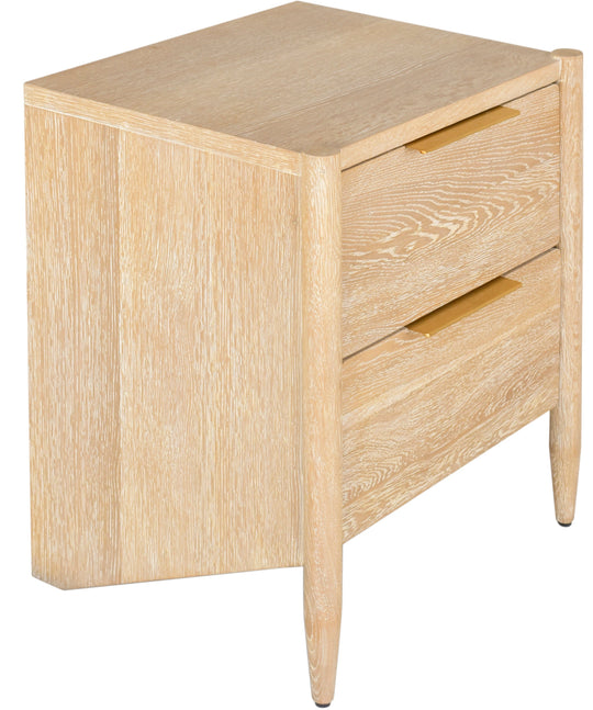 Oakwood White Oak Night Stand - Furniture Depot