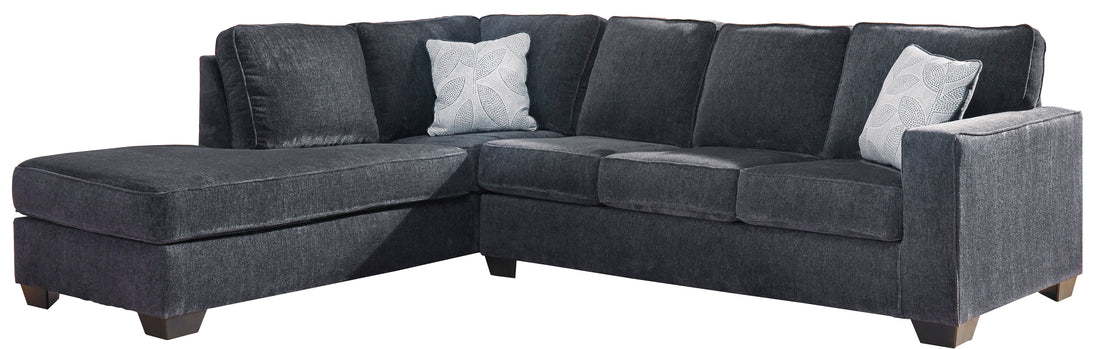 Altari 2 Piece LAF Sectional Slate - Furniture Depot