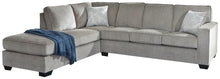 Load image into Gallery viewer, Altari Sectional - Full Sleeper with LHF Chaise Alloy - Furniture Depot