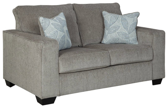 Altari Loveseat Alloy - Furniture Depot (7868254093560)