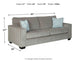 Altari Queen Sofa Sleeper Alloy - Furniture Depot