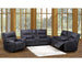 Perth Power Reclining Chair Stone Grey Blue - Furniture Depot
