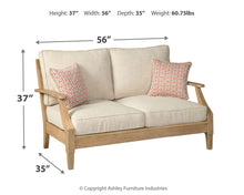 Load image into Gallery viewer, Clare View Beige 3 Pc. Lounge Set