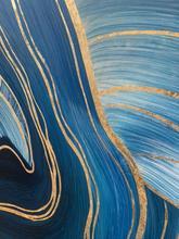 Blue Motion Wall Art - Furniture Depot (6234306609325)