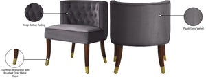 Perry Velvet Dining Chair - Furniture Depot (7679019778296)