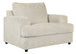 Soletren Chair and a Half - Stone - Furniture Depot