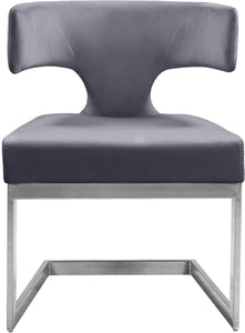 Alexandra Velvet Dining Chair - Furniture Depot