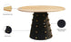 Raven Black / Gold Dining Table - Furniture Depot (7679020171512)