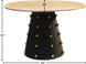 Raven Black / Gold Dining Table - Furniture Depot (7679020171512)