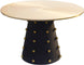 Raven Black / Gold Dining Table - Furniture Depot (7679020171512)