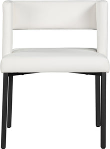 Caleb Faux Leather Dining Chair - Furniture Depot