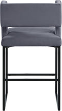 Load image into Gallery viewer, Caleb Velvet Counter Stool - Furniture Depot