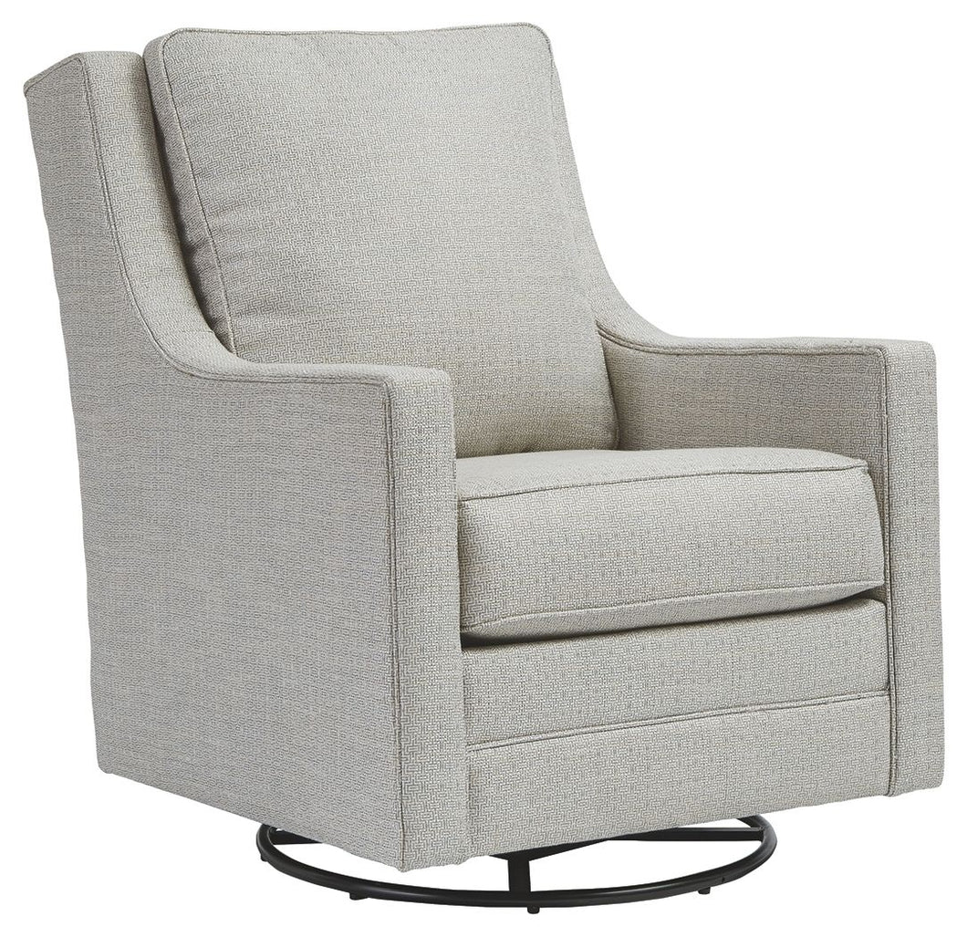 Kambria Swivel Glider Accent Chair - Frost