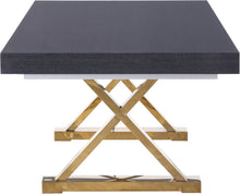 Load image into Gallery viewer, Excel Grey Oak Veneer Lacquer Extendable Dining Table (3 Boxes) - Furniture Depot (7679020925176)